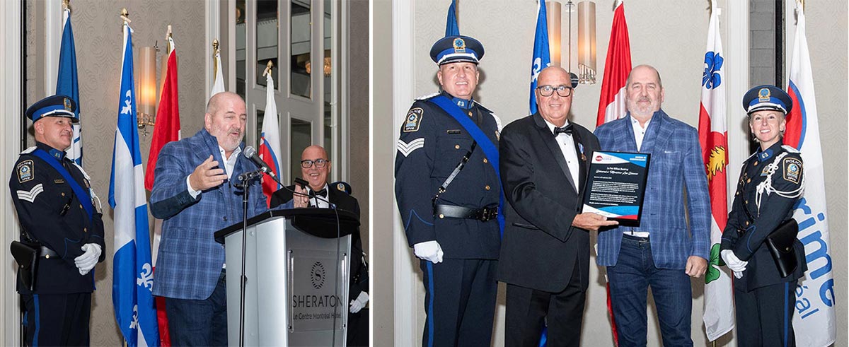 Luc Dionne banquet