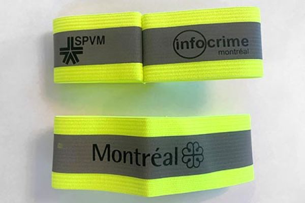 9 000 brassards pour la sécurité des jeunes