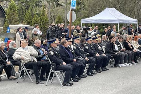 Hommage au policier André-Lalonde afin de souligner le 30ᵉ anniversaire de son tragique décès