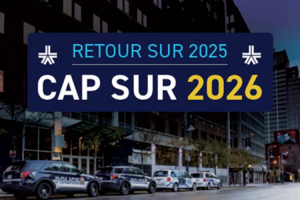 Le SPVM fait un retour sur 2025 et ses enjeux en 2026.