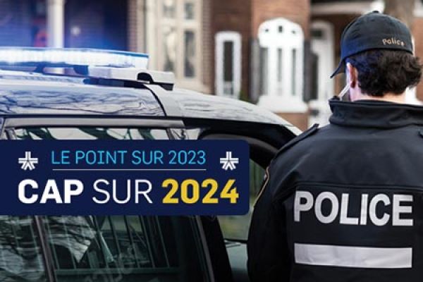 Le SPVM fait le point sur 2023 et le cap sur 2024